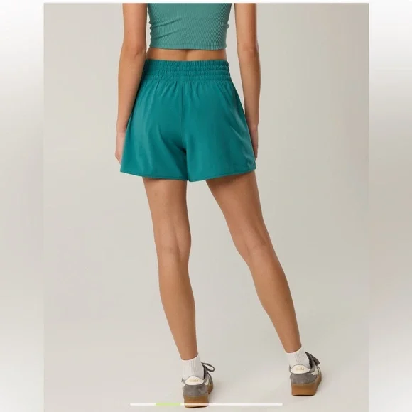 NWT Aerie 4" Hot Stuff Short in Fresh Teal Sz XS. - Picture 4 of 14